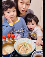#PRRecently, my baby wants to eat the same things as adults👶Rafute soba with my gluttonous baby an…のInstagram画像
