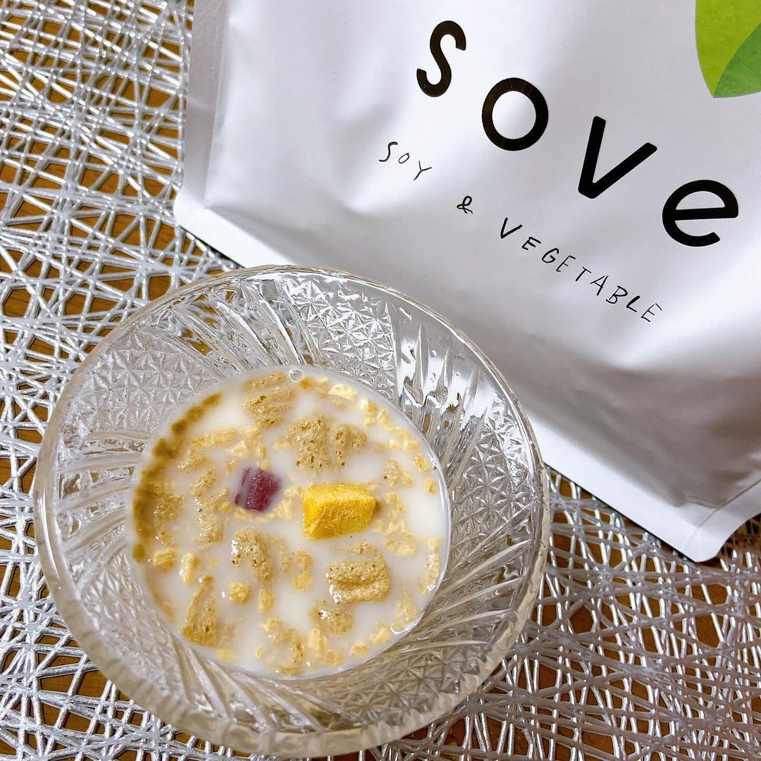 口コミ投稿：SOVE シリアル ✨u0040sove.jpカラダづくりに欠かせない、たんぱく質と食物繊維がとれ…