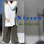 日本製 ストレートパンツ きれいめポンチ【 RiFUKURU 】⁡Nissen❤️Nissenさんから頂きました☺️⁡ストレートパンツ：商品番号：DFP9123B0006⁡u0040ri…のInstagram画像