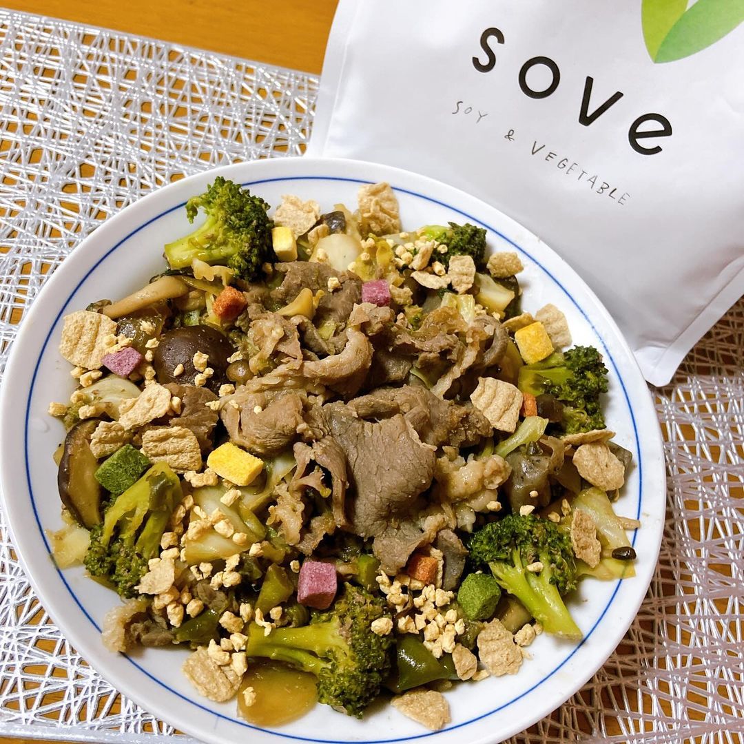 口コミ投稿：SOVE シリアル ✨u0040sove.jpカラダづくりに欠かせない、たんぱく質と食物繊維がとれ…