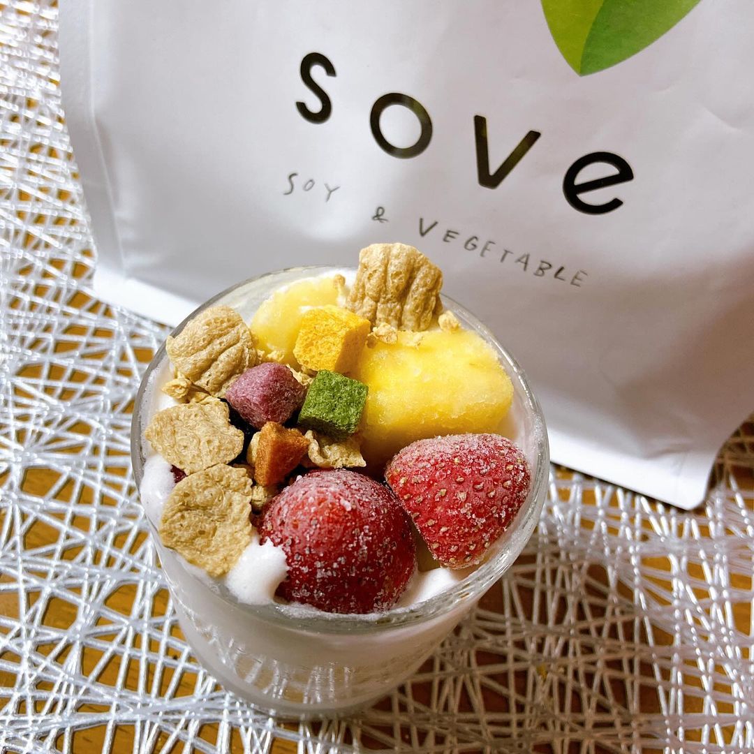 口コミ投稿：SOVE シリアル ✨u0040sove.jpカラダづくりに欠かせない、たんぱく質と食物繊維がとれ…