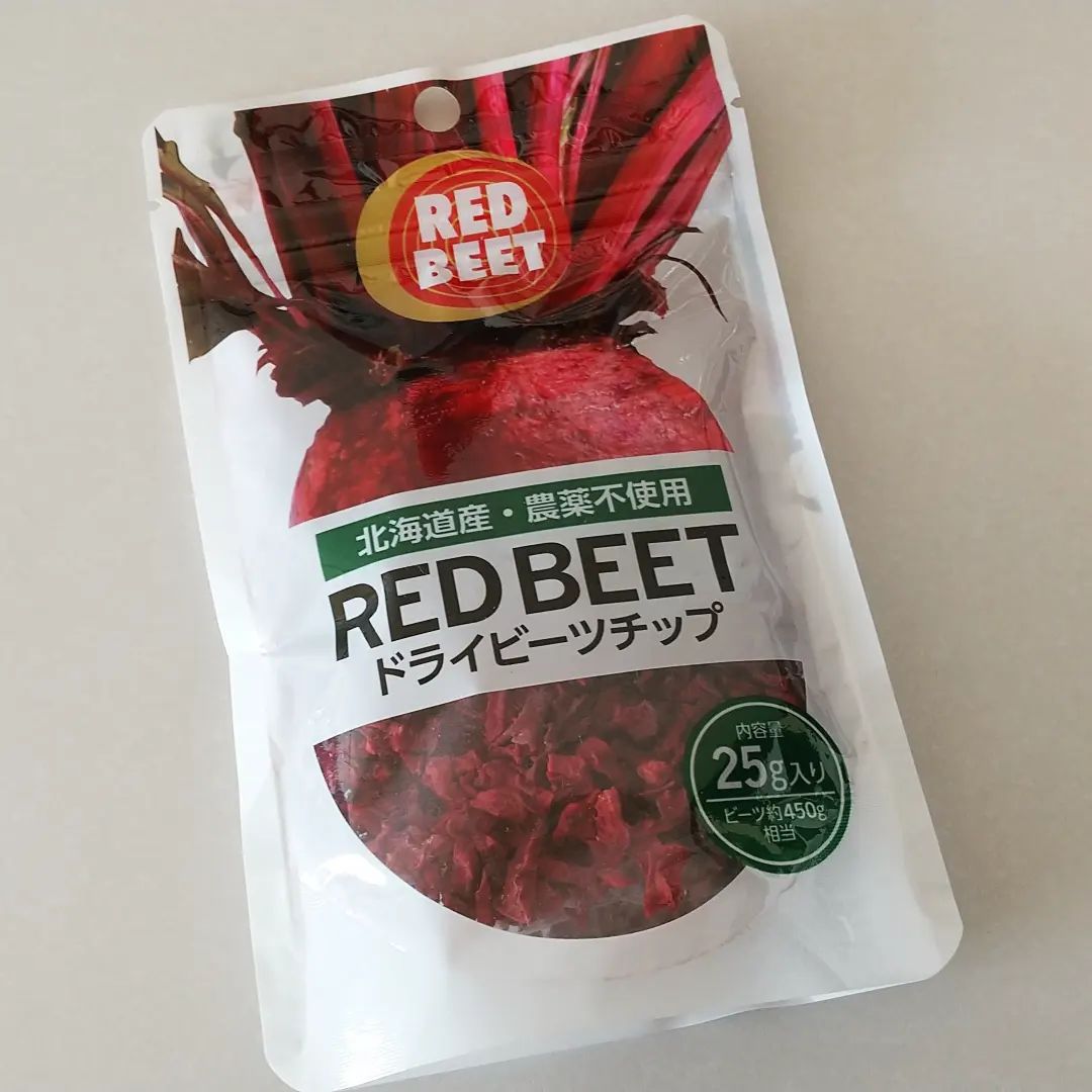 口コミ投稿：「RED BEET ドライビーツチップ」・豊富な栄養素が含まれスーパーフードとして注目さ…