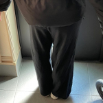 ニッセンのスウェットパンツ：商品番号：DFP9123B0002を頂いたので履いてみました。スウェットパンツですが普段着としても履けました。動きやすいので公園などに行ったりする時にも履けたり、マ…のInstagram画像