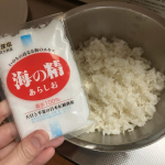「海の精 あらしお」日本の伝統海塩であり、海水100％を使用して古くからの製法を継承しつつ独自の工夫を加えた特別な塩だそう。その塩味は単なる塩辛さだけでなく、ほのかな甘さや旨味、コク、キレがあり、料…のInstagram画像