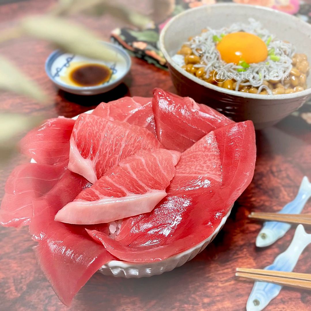 口コミ投稿：...お取り寄せしたマグロで海鮮どーん🍚お醤油代わりに使ったのは、こちら◆正田　おち…