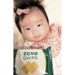 💛次女が3ヶ月になりました👶❤私は、授乳しているためか、普段よりおなかがすきます🥺そこで、低糖質おやつを探していたところ、見つけたのが、u0040zenb_japan ZENB チップス💚…のInstagram画像