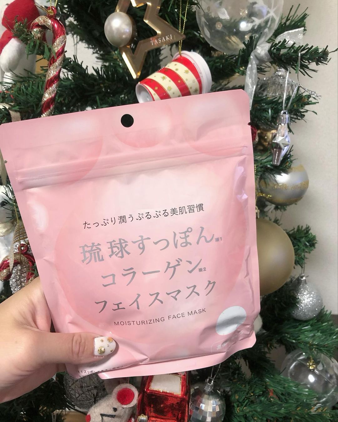 口コミ投稿：.christmas🎄前のスペシャルケア大好きな沖縄🌺から届いたよ✈️琉球すっぽんコラーゲン…