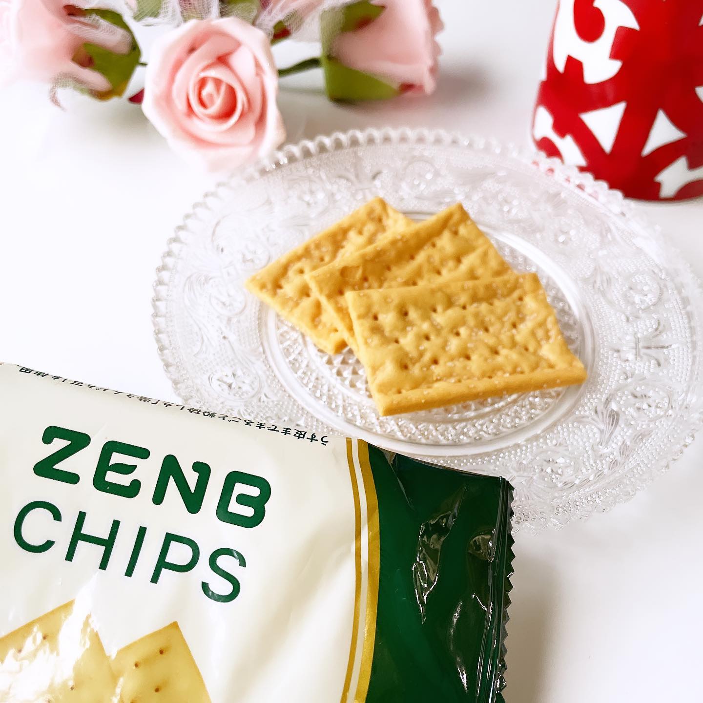 口コミ投稿：ஐ*°🍀~ஐ*°🍀~ஐ*°🍀~ஐ⁡⁡⁡⁡私が大好きなZENBの⁡低糖質チップスを発見！！⁡食べてみました♡…