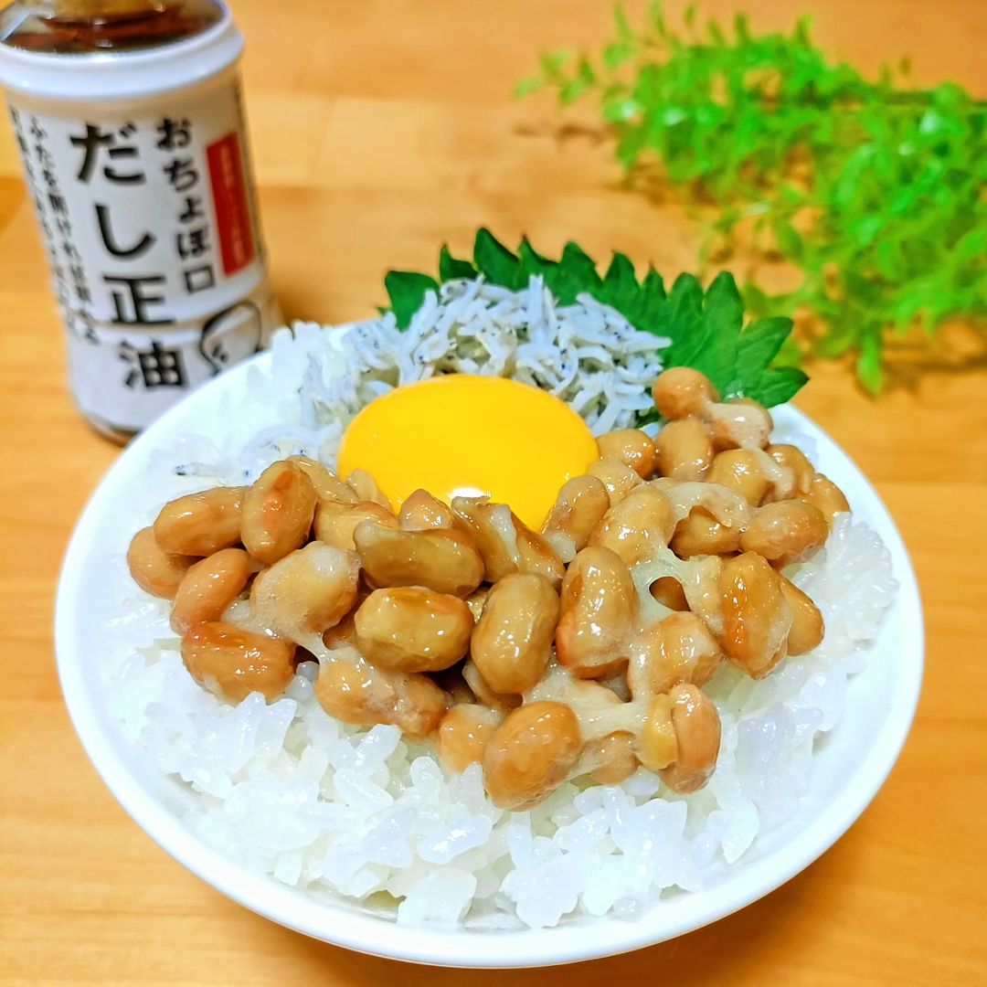 口コミ投稿：納豆ごはん❤夫の朝食は毎日納豆ごはんwそんな朝食にピッタリのだし醤油。かつおのだ…