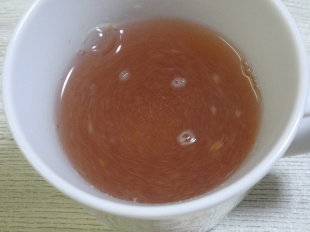 口コミ：梅が濃いうめこんぶ茶の画像（3枚目）