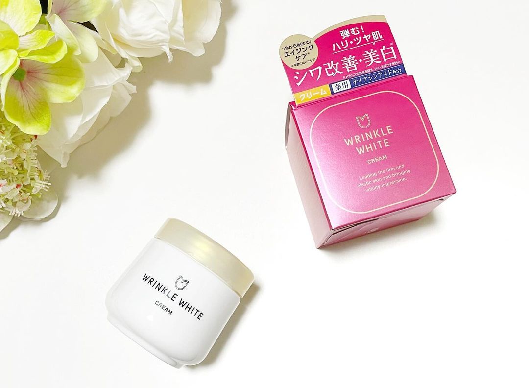口コミ投稿：明色化粧品  薬用リンクルホワイト　クリーム⁡ナイアシンアミド配合のエイジングケア…