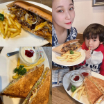 #PR The most delicious morning🥪🍟Owner's special menu👨‍🍳Steak sandwich recommended🥩✨✨u0040the_che…のInstagram画像