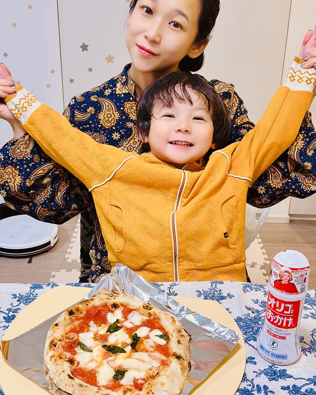 口コミ投稿：#PRmargherita pizza for family🌟🌟Convenient and quick to cook👏Order authentic pi…