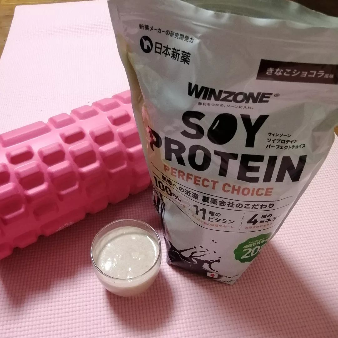 口コミ投稿：WINZONEソイプロテイン PERFET CHOICE です❣️ 1食当たり16gのたんぱく質だけでなく、…