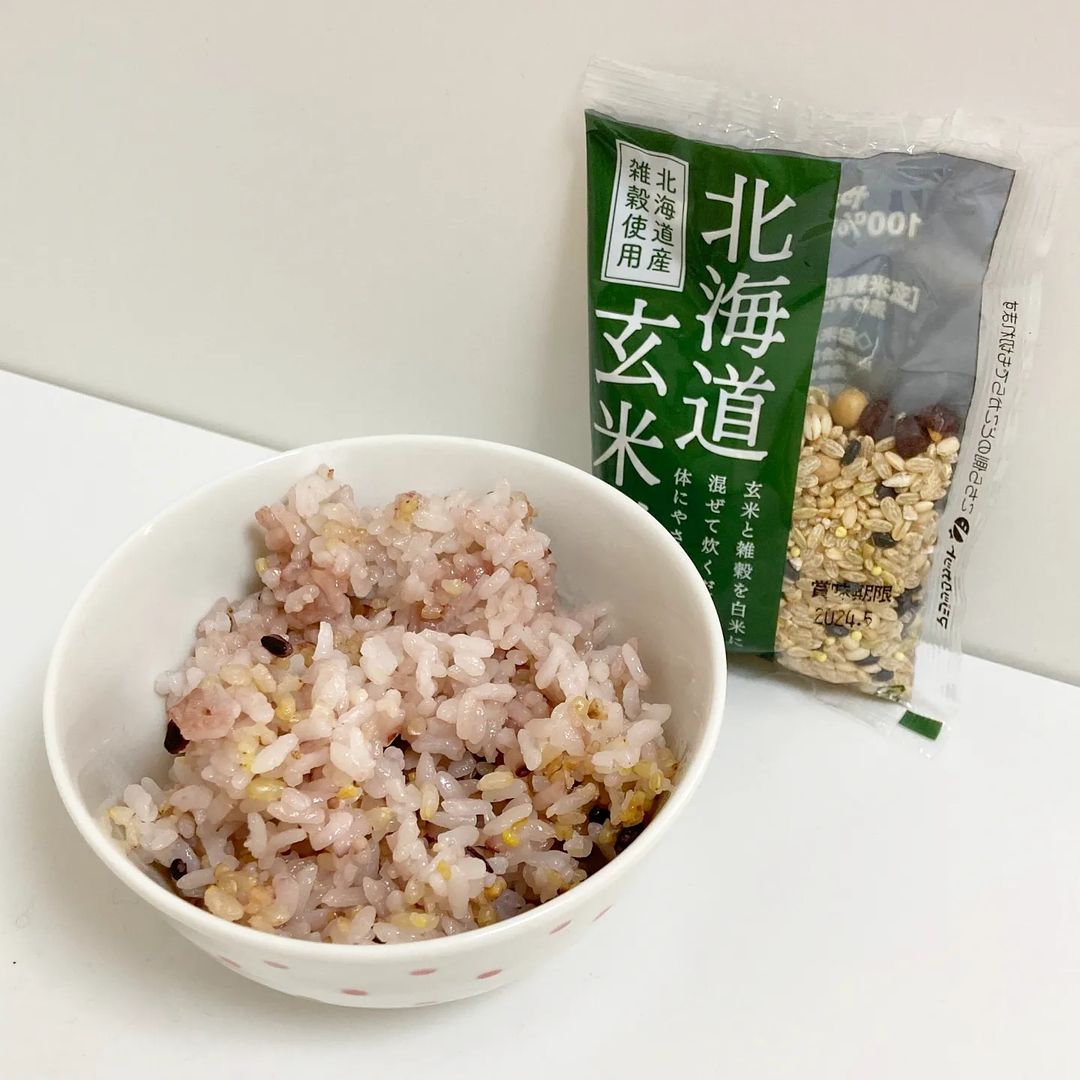 口コミ投稿：🍚⁡⁡⁡⁡⁡⁡『北海道玄米雑穀』を⁡⁡お試ししてみました✨⁡⁡⁡⁡⁡⁡こちらは11種類の⁡北海道産…