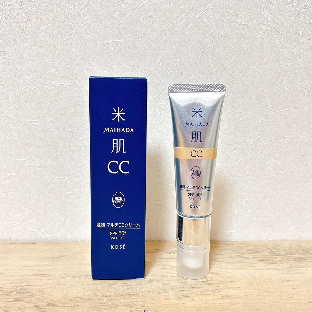 口コミ投稿：米肌マルチCCクリームu0040maihada 様美容液76％配合充実のうるおいで素肌をケアする…