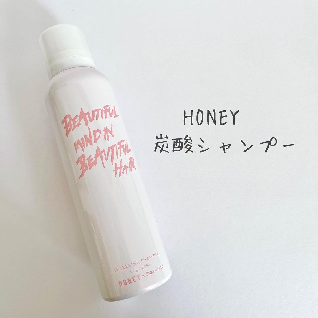 口コミ投稿：.HONEY 炭酸シャンプー 150g表参道・渋谷・横浜で人気の美容室HONEYと共同開発した、…