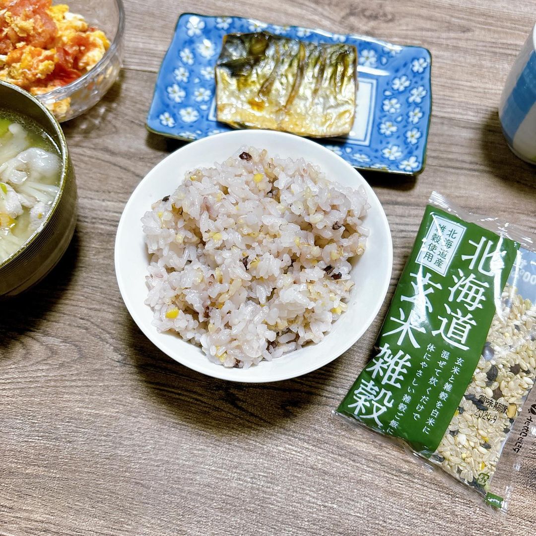 口コミ投稿：北海道産の11種類の玄米と雑穀をブレンド北海道玄米雑穀✨️いつものご飯を炊く時に混…