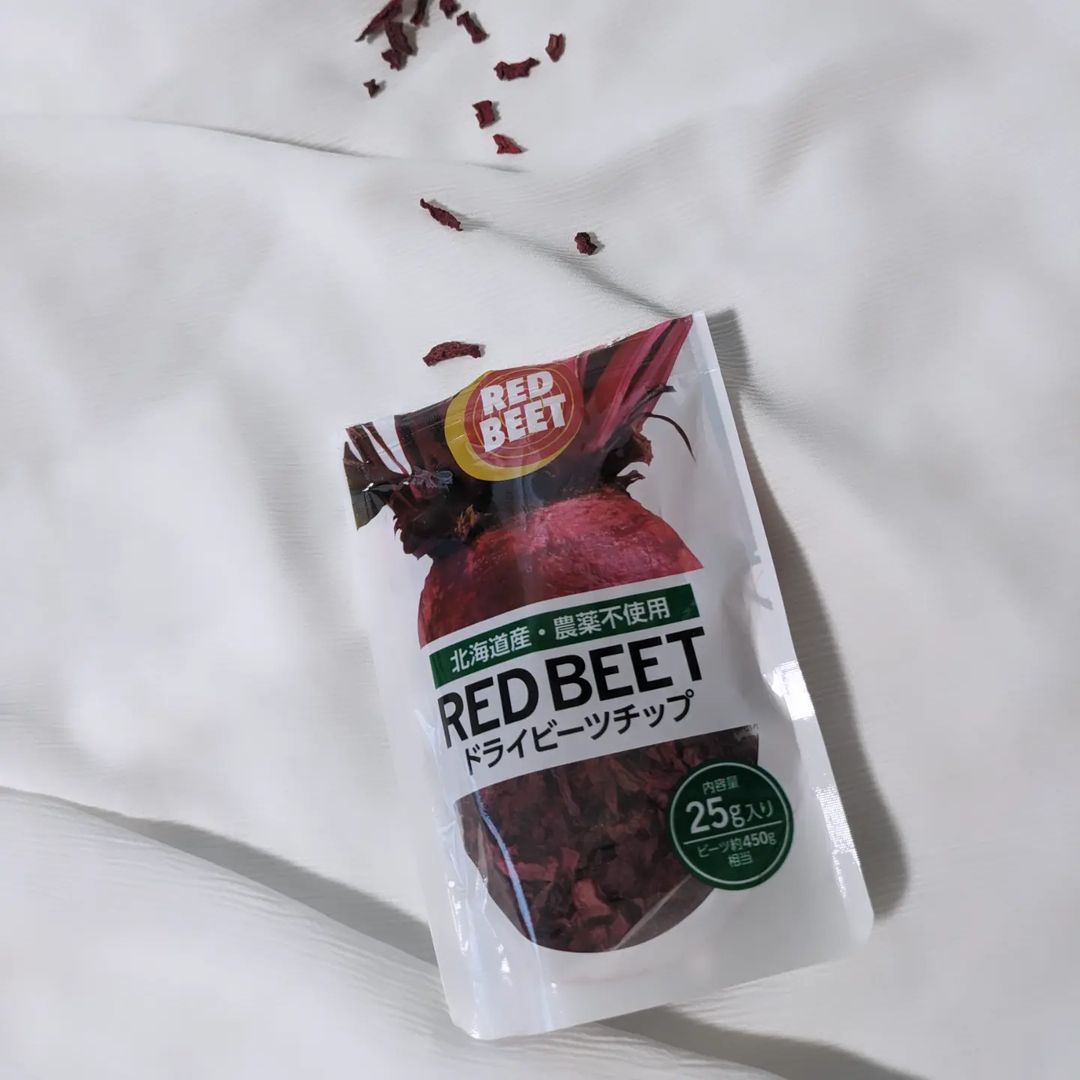 口コミ投稿：RED BEET ドライビーツチップ✨豊富な栄養素が含まれスーパーフードとして注目されて…