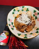 #PR #正田醤油株式会社 #おうちごはん⚫炊飯器deとろとろ豚の角煮【  材料 】2人分⚫豚バラブロック肉  300g⚫大根 6cm⚫ゆで玉子  2個⚫生姜 薄切り3枚⚫長ネギの…のInstagram画像