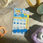 【おなまえつけ】ひと目でわかる！自分の目印！【プチッとネーム】これから進級進学の季節に欠かせないのが名前書きですね😭親はバタバタです、、、そんなときに便利なのがプチッとネームです❤️上…のInstagram画像