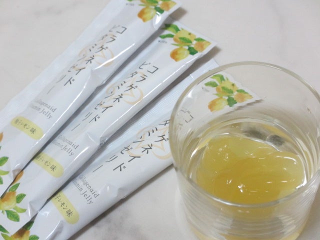 口コミ：新田ゼラチンのコラゲネイドビタミンゼリー　柚レモン味♥　　の画像（2枚目）
