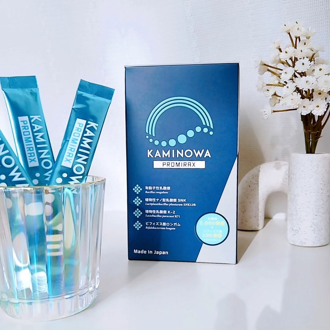 口コミ投稿：.KAMINOWA PROMIRAX￣￣￣￣￣￣￣￣￣￣￣スティックタイプの乳酸菌サプリメント。…