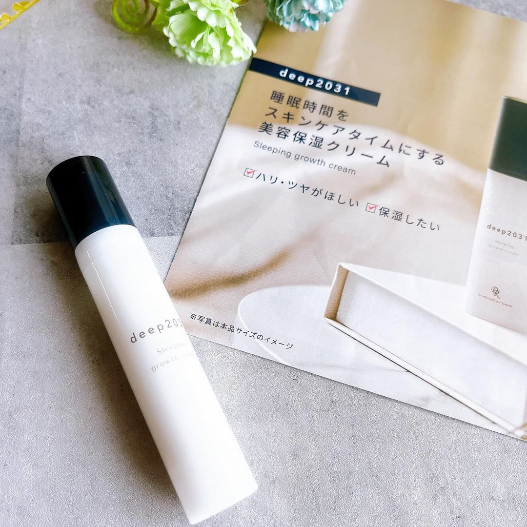 口コミ投稿：【スリーピンググロースクリーム トライアルセット 10ml】眠っている間の肌にアプロ…
