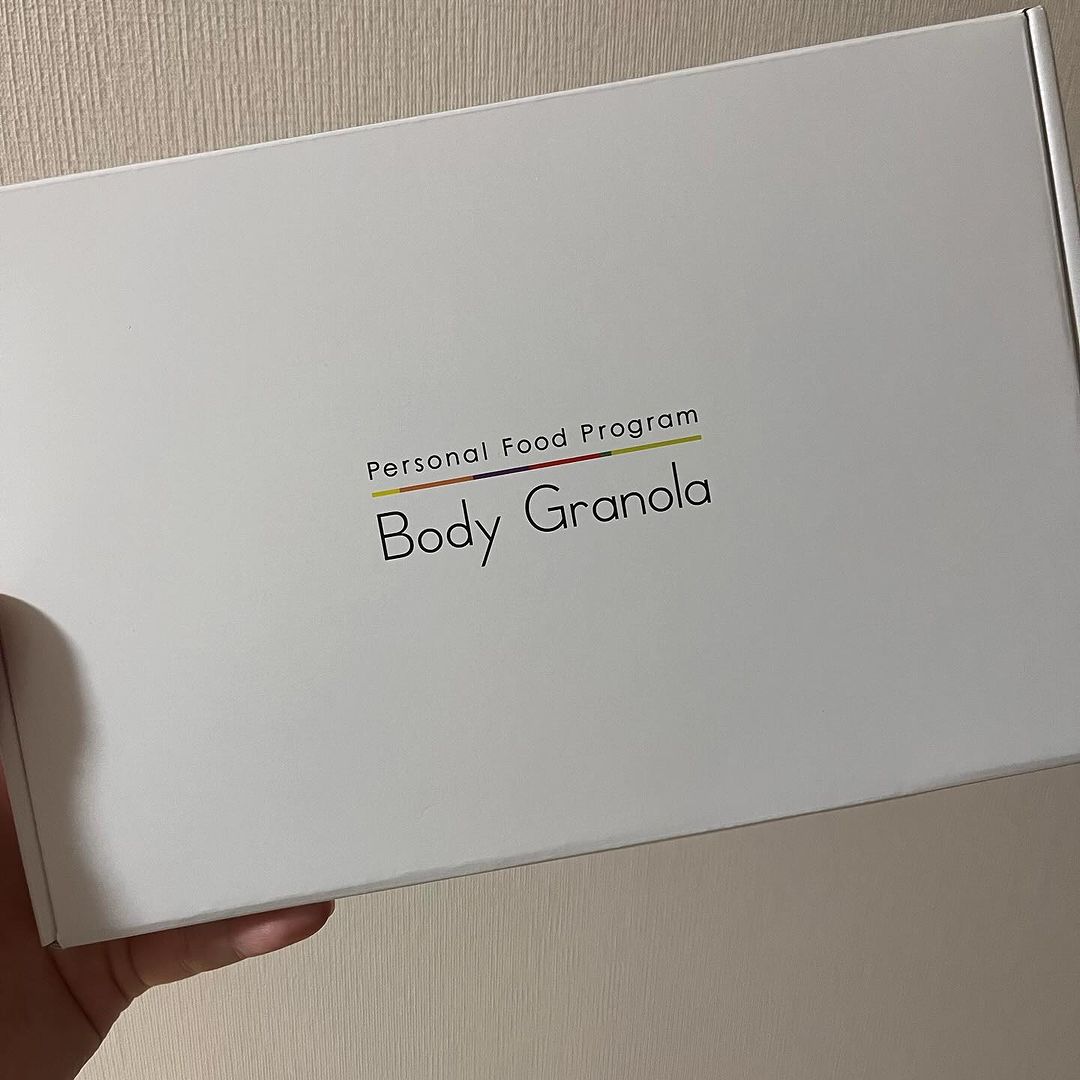口コミ投稿：私のためのグラノーラBody Granaolaをお試しです♪1人1人違う腸内フローラを調べて作…