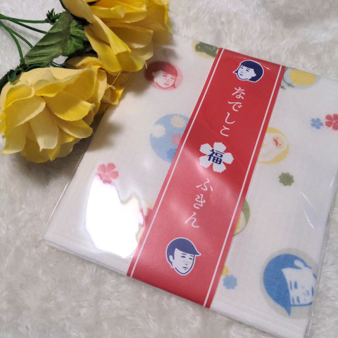 口コミ投稿：...撫子雑貨店　なでしこ福ふきん奈良に古くから伝わる工芸品である【蚊帳織り】生地…