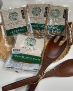 ________________ベジカフェシリーズ★ベジカフェ しょうゆそぼろ★ベジカフェ ガパオ★ベジカフェ キーマカレー　　　　　＋★ベジカフェ ヴィーガンパンケーキ____…のInstagram画像