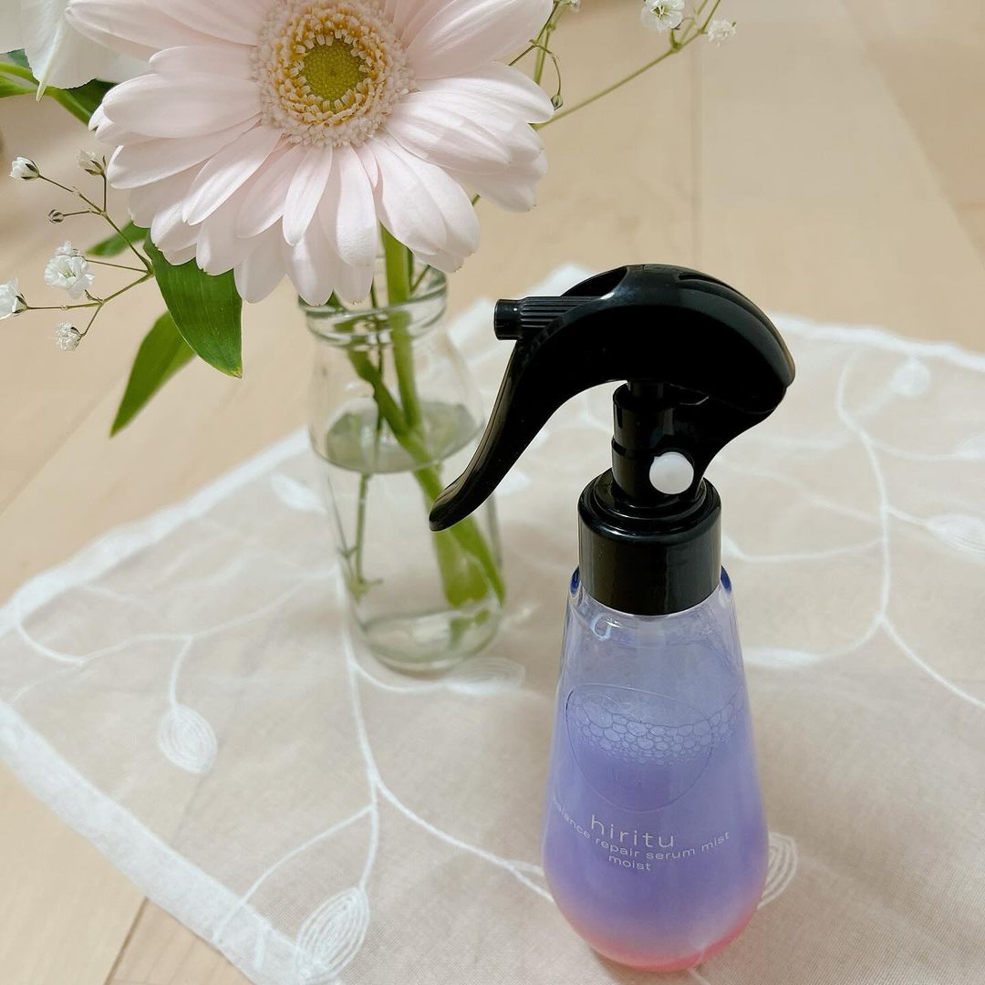 口コミ投稿：ヒリツ　バランスリペアセラムミスト　モイストグラデーションと、ころんとした形が…