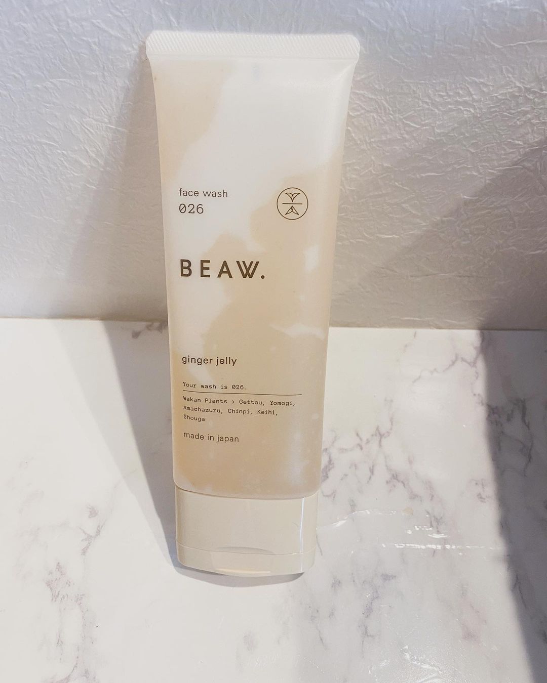 口コミ投稿：BEAW. face washで洗顔しています。こちらは国産の和漢由来成分に加え、5種類以上の…