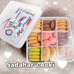 阪急で買った@sadaharu_aoki @sadaharuaoki_official 青木さんのクッキー缶🍪バレンタイン→クッキー博でいっぱい買ったけどストックが無くなった🥹何回食べ…のInstagram画像