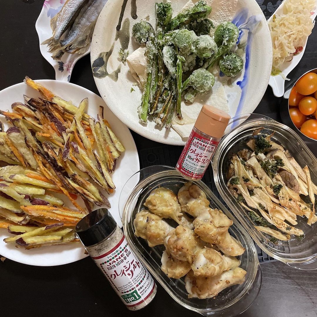口コミ投稿：❤︎foods❤︎クレジーソルト🧂でお夕飯♪アメリカ生まれ🇺🇸日本でも愛されること40年🇯🇵✨食…
