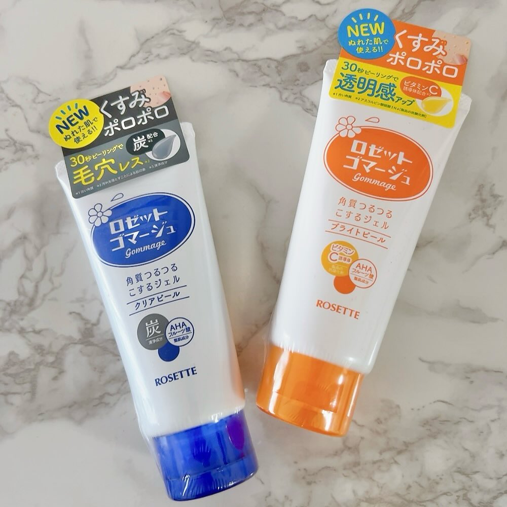 口コミ投稿：☆ 2024.4.15 ☆お風呂でぬれた肌にも使える簡単ピーリングはじめました💡📍ロゼットゴマ…