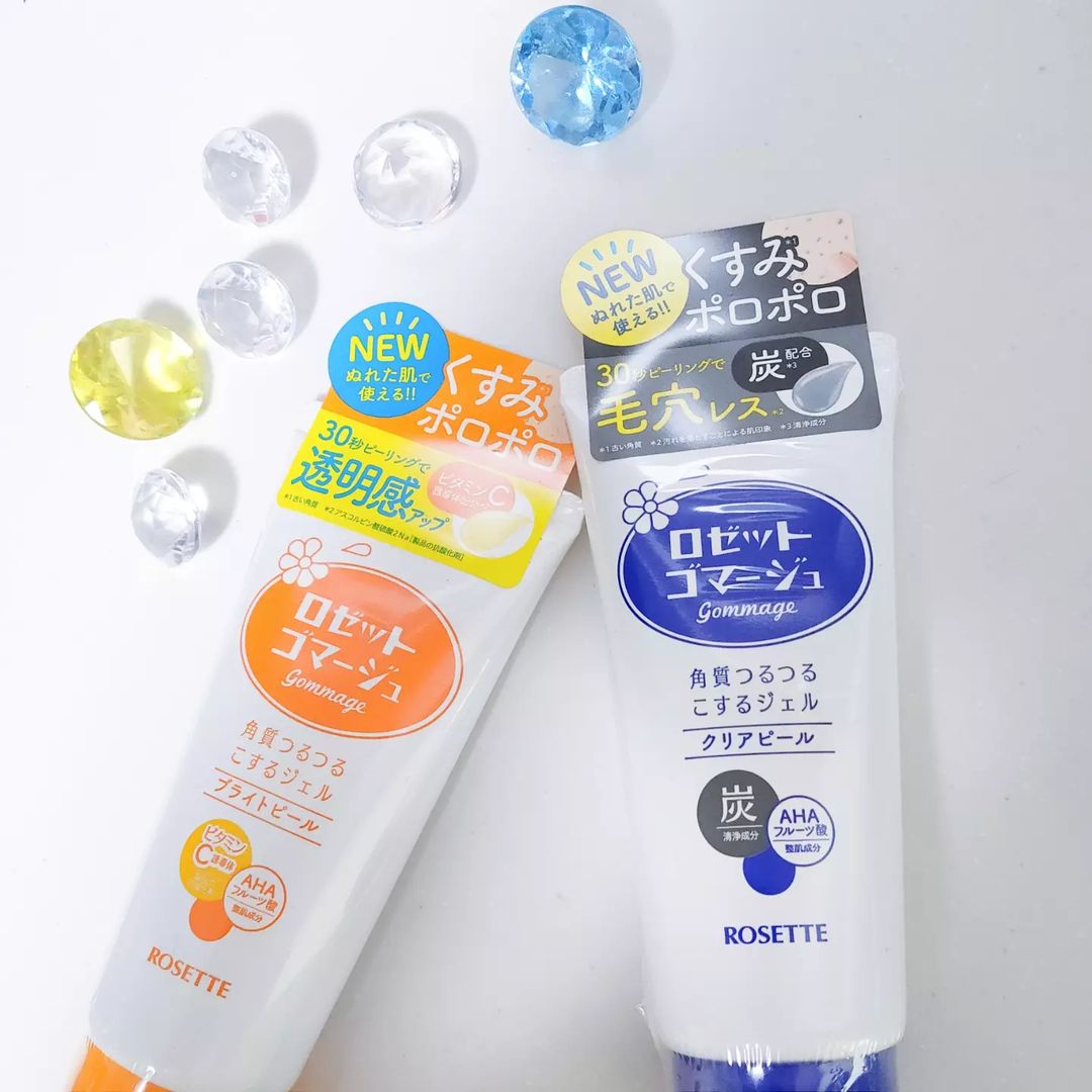口コミ投稿：「ロゼットゴマージュ クリアピール＆ブライトピール」お肌のザラつき・ごわつき・毛…
