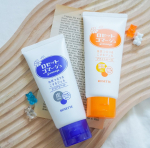 🧸PR🧸@rosette.official samaのロゼットゴマージュがリニューアルして２つの新商品として発売されました⚘⚘⚘💙青いほうが毛穴レスのなめらかな肌になれる炭配合 クリアサボ…のInstagram画像