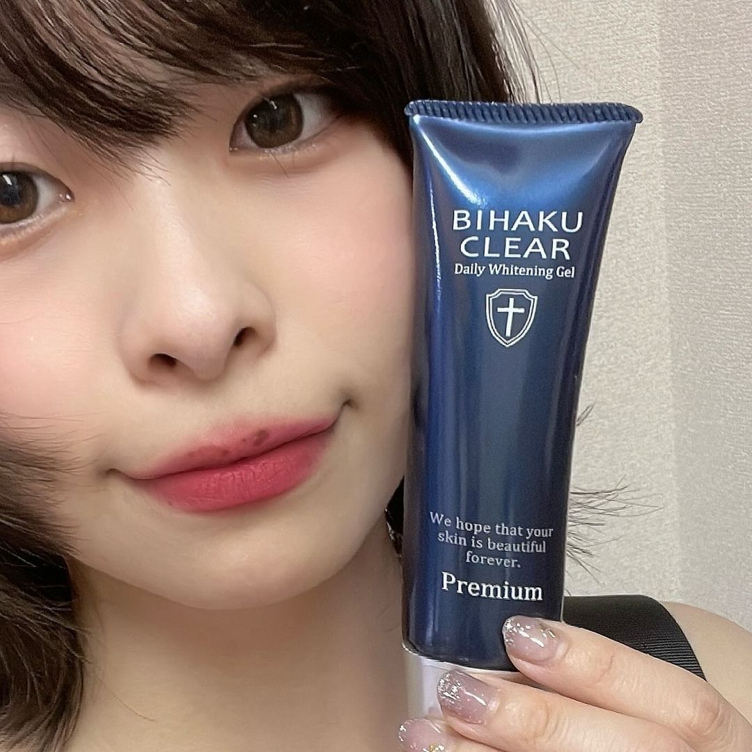 口コミ投稿：薬用美白オールインワンゲル【ビハククリアプレミアム】お試しさせていただきました☺…