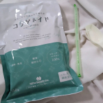 コラゲネイド✨顆粒タイプのコラーゲン！！水にも溶けるので色んな飲み物や料理に入れて摂る事がで来ます✨一緒に付いてたスティックジッパーがめちゃくちゃ便利ですごくお気に入りです✨毎日続けやす…のInstagram画像