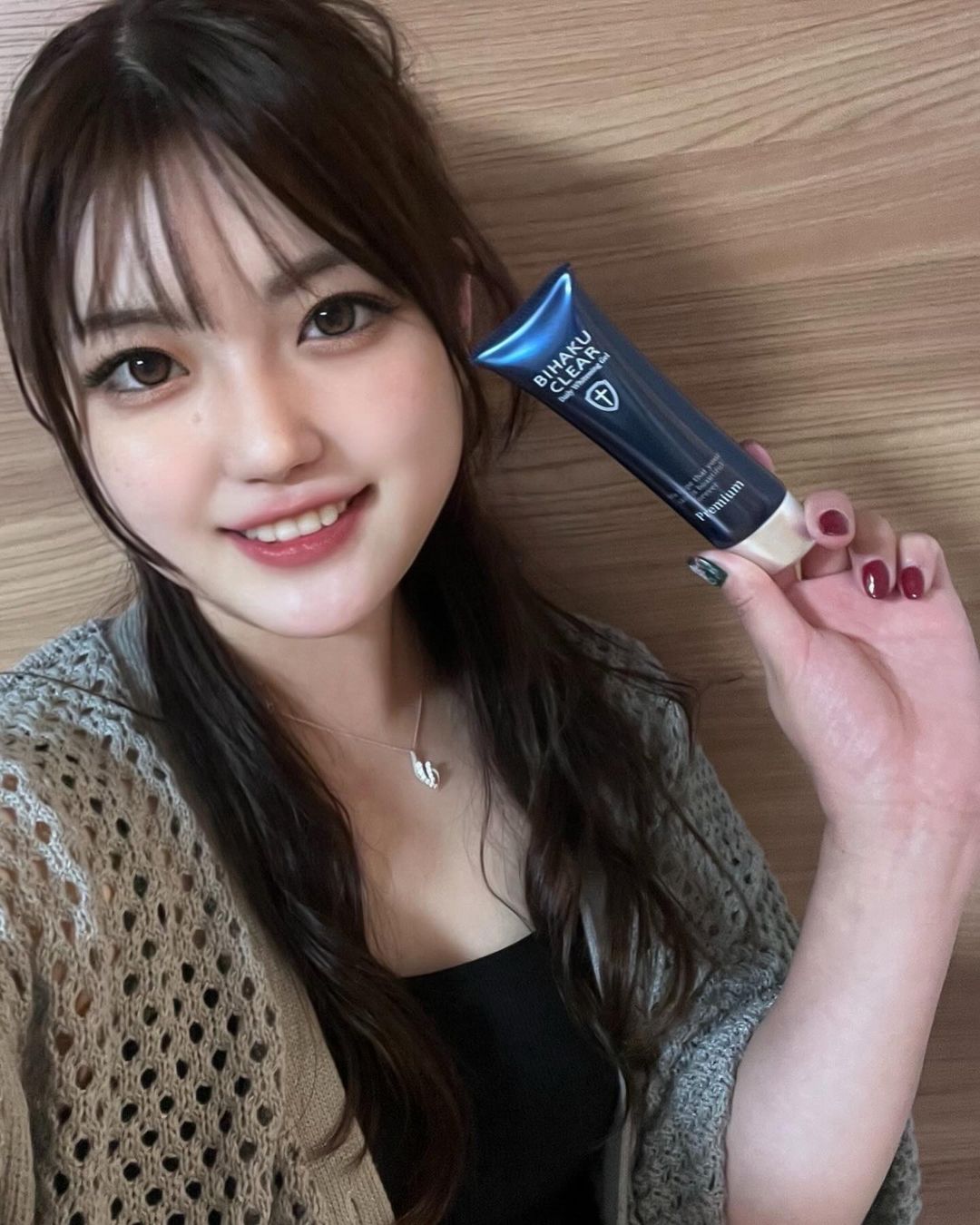 口コミ投稿：.薬用美白オールインワンゲル「ビハククリア プレミアム」薬用美白*1 エキス プラセ…