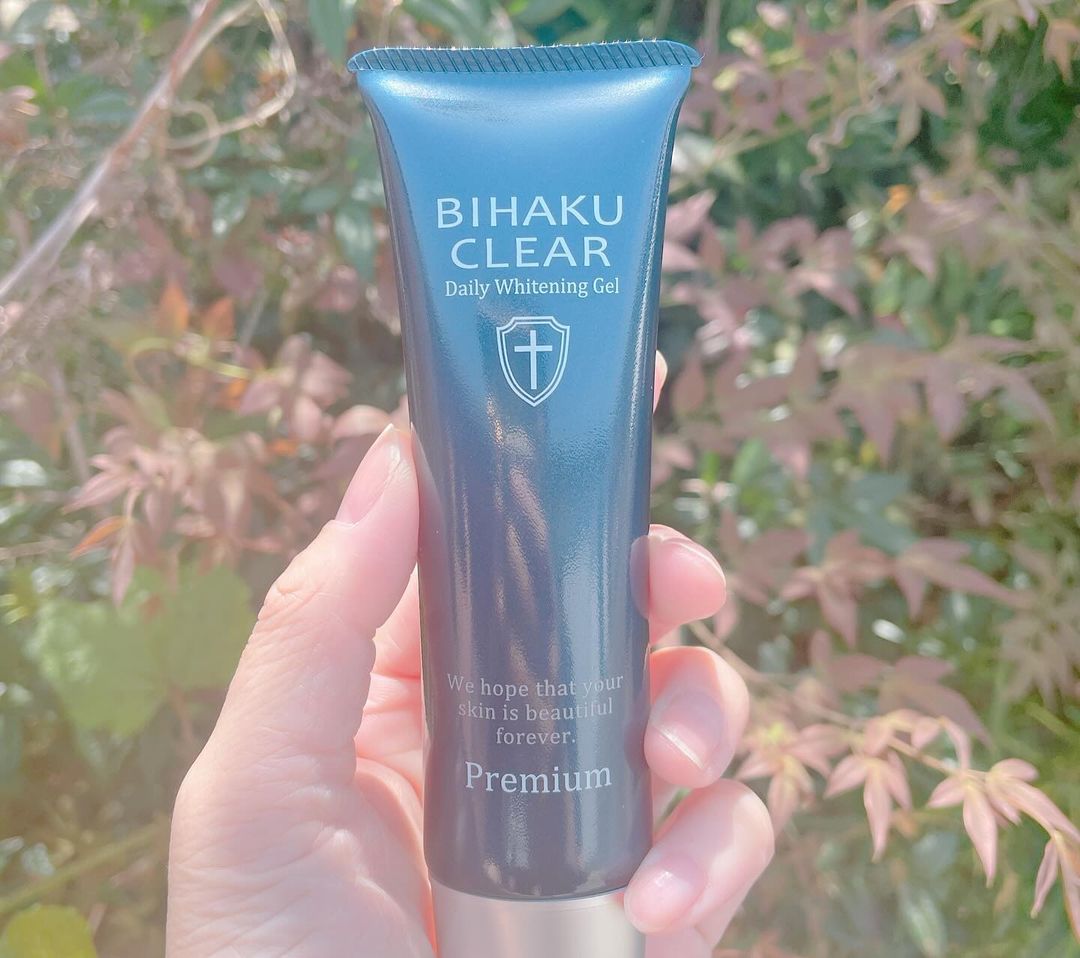 口コミ投稿：薬用美白オールインワンゲル　ビハククリア プレミアム薬用美白*1 エキス プラセンタ…