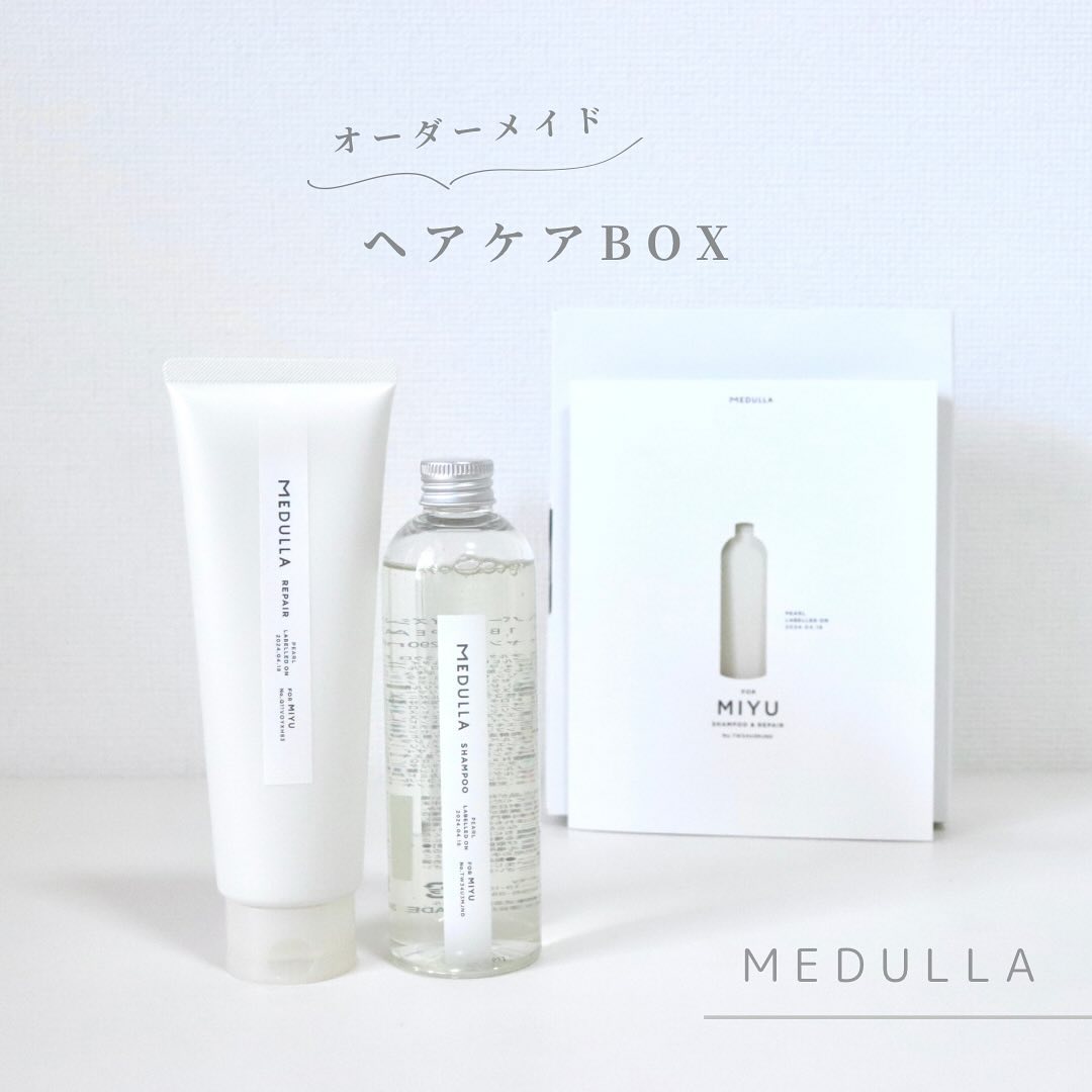 口コミ投稿：🤍🤍🤍⁡⁡　MEDULLA shampoo&repair　@medulla_jp ⁡　　\ 自分へのご褒美に🧴🫧 / ⁡　⁡　オ…
