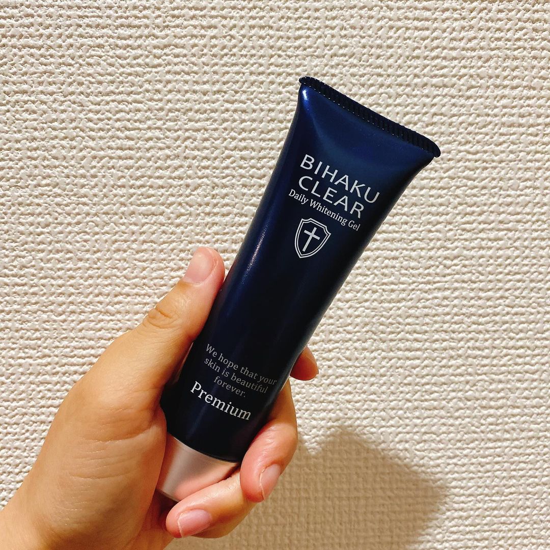 口コミ投稿：薬用美白オールインワンゲルのビハククリア プレミアム使ってみました！前のビハクク…