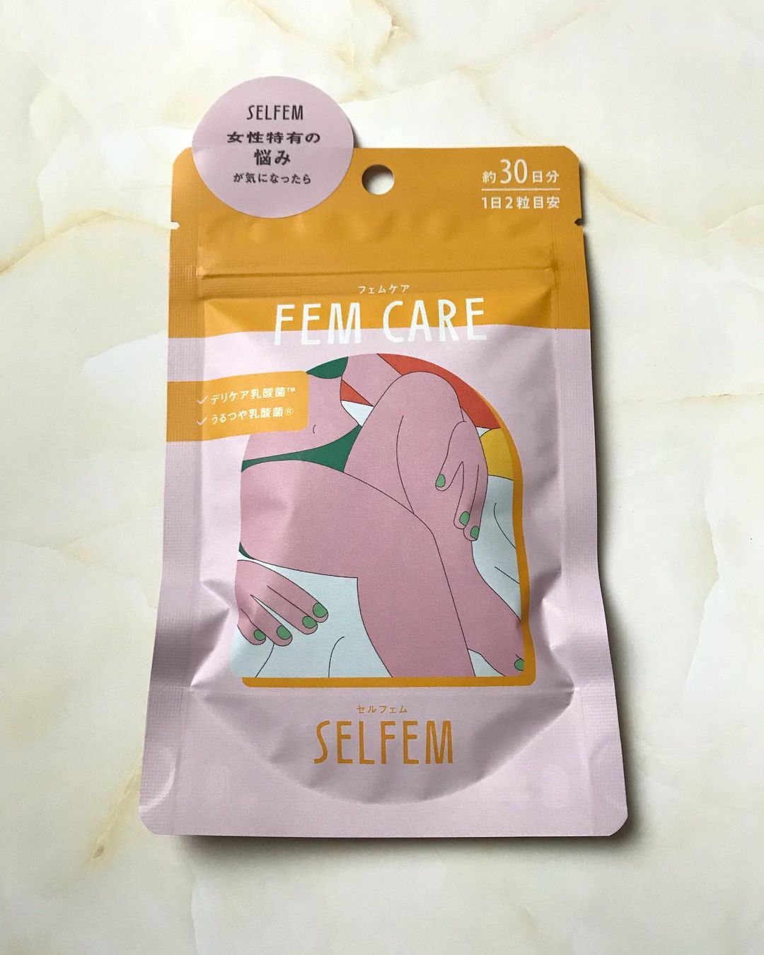 口コミ投稿：SELFME セルフェム FEM CARE フェムケア気になるフェミニンケアに！「デリケア乳酸菌…