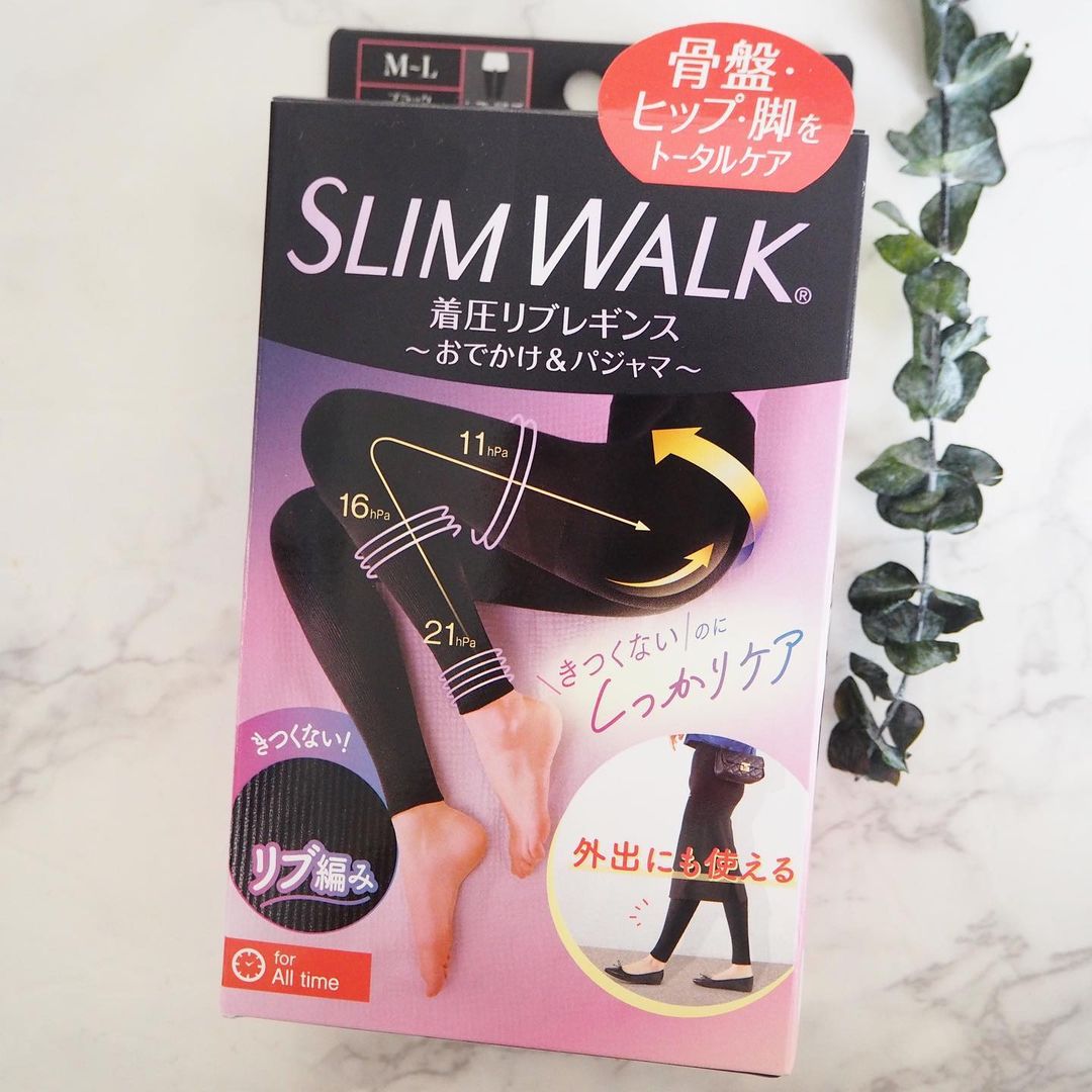 口コミ投稿：【スリムウォーク　着圧リブレギンス】#PR #ピップ株式会社 #スリムウォーク #SLIMWA…