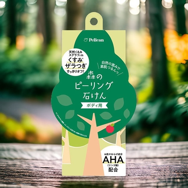 口コミ投稿：森🌳のピーリング石けん🧼¥605（税込）＼AHA配合のノンケミカルピーリング石けん／気温…