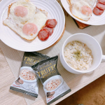 ⁡\ たった30秒！手軽にレストランのリゾット✨ /⁡⁡❥ 濃厚トリュフリゾットの素⁡⁡・････━━━━━━━━━━━････・⁡こんばんは🕊️⁡お湯注いで混ぜるだけのたった…のInstagram画像