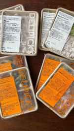 #今日のごはん自宅に届く本格フレンチ宅配食 『DELI PICKS サブスクリプション』 4食セット#冷凍食品お試しさせていただきました♪4種類の中から選んだのは★インド風タンドリ…のInstagram画像