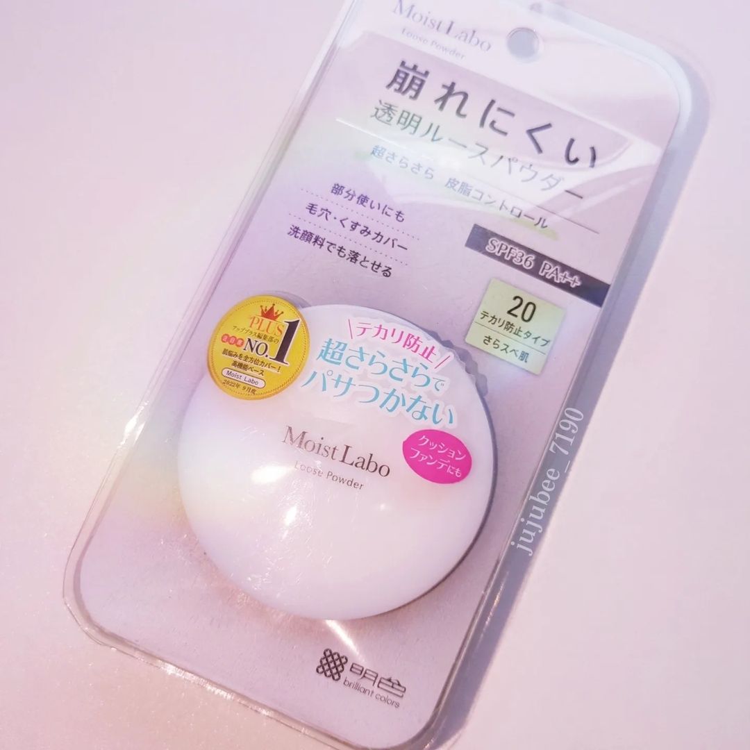 口コミ投稿：モイストラボ　ルースパウダー20テカリ防止タイプSPF30  PA++毛穴カバー&崩れにくい…